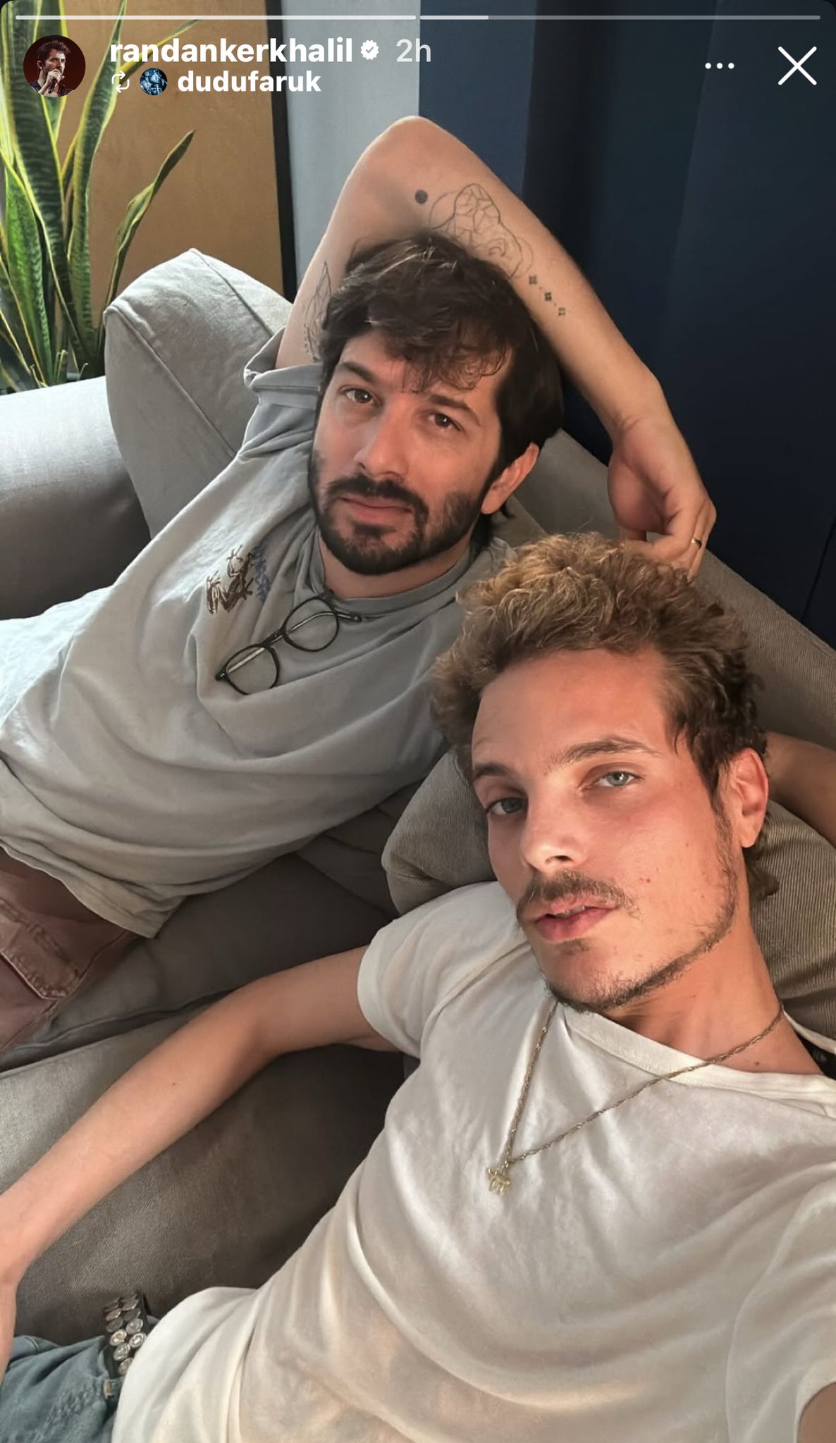 צילום מסך מעמוד האינסטגרם של @randankerkhalil